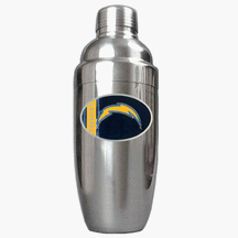 San Diego Chargers Stainless 25 Ounce Steel Cocktail Shaker by Great American Products