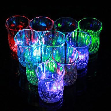 easygoal-Color Flashing Small Pineapple Cup with LED Flash Light(1 PCS)