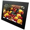 Braun DigiFrame 1560 Digitaler Bilderrahmen (38,1 cm (15 Zoll) Display, 4:3, 1 GB interner Speicher) schwarzer Holzrahmen