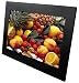 Braun DigiFrame 1560 Digitaler Bilderrahmen (38,1 cm (15 Zoll) Display, 4:3, 1 GB interner Speicher) schwarzer Holzrahmen