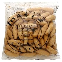 Matiz Andaluz Traditional Picos de Aceite (Breadsticks Made with Olive Oil), 7-Ounce Unit (Pack of 5)