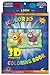 Action Publishing iColor 3D Playground (High Detail) Coloring Book. Color All Your Favorite Toys and Animals and Watch Them Come to Life. (3D Glasses Included)