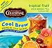 Celestial Seasonings Tropical Fruit Cool Brew Iced Herbal Tea, 40 Count 3.2 Ounce Boxes (Pack of 6)  [Amazon Frustration-Free Packaging]