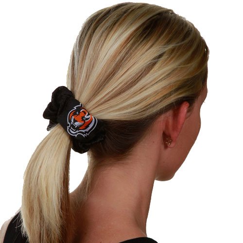 Cincinnati Bengals Black Mesh Hair Twist