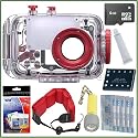 Olympus 202293 PT-046 Underwater Camera Case for FE-3010 + Underwater Accessory Kit