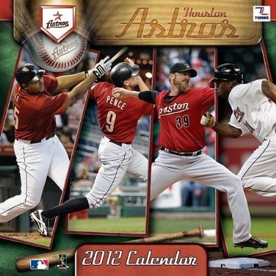 Houston Astros 2012 Wall Calendar 12