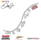 Dale Earnhardt Jr Charm Bracelet by The Bradford Exchange