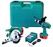 Makita DK1016 1/2-Inch 18 Volt Cordless Drill / 6-1/2-Inch Circular Saw Combo Pack