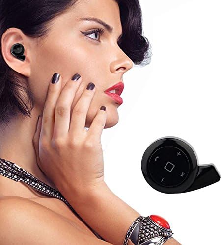 Mini Bluetooth Headset , V4.1 Earpiece, Wireless Car Headphone(Black)-JXCHAI