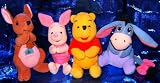 Disney's Winnie the Pooh and Friends 5 Plush Beanies