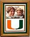 Miami Hurricanes Photo Plaque Wooden Frame NCAA College Athletics Fan Shop Sports Team Merchandise