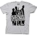 Search : Seinfeld George Behind Their Backs Silver Gray Adult T-shirt Tee