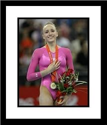 Nastia Liukin 2008 USA Olympics Gymnastics Framed 8x10 Photograph Gold Medal