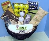 Golf Basket Gift Set - Great gift idea for Him, for Birthday, Get Well, or Any Day!