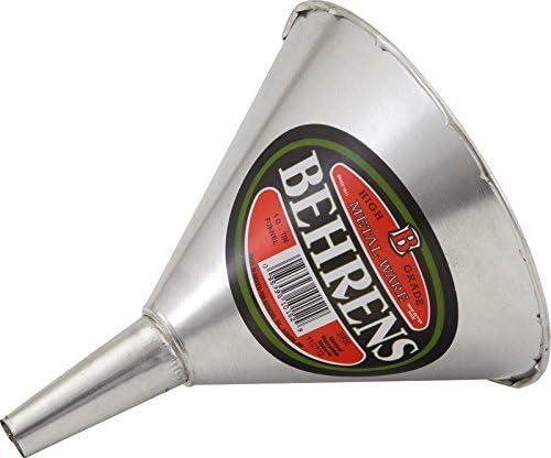 4QUART TIN FUNNEL by Behrens Manufacturing