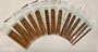 Carbonized Patina 7" Double Point Bamboo Knitting Needles 14 Sizes (70 Pieces)