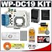 Canon WP-DC19 Waterproof Case with Spare NB-5L Battery + WW-DC1 Waterproof Case Weights + Cameta Bonus Accessory Kit for PowerShot A650 IS Digital Camera