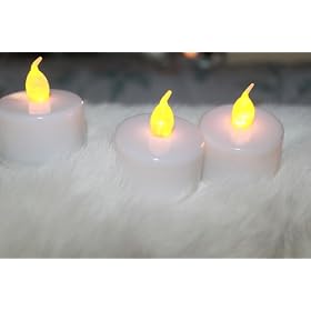 Everlasting Tealights with Soft Flickering Light