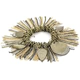 Leslie Danzis Burnished Gold Stretch Fringe Br