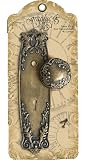 Graphic 45 Staples, Stamped Ornate Metal Door Plate and Matching Knob