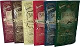 BELLAGIO Gourmet Mocha Hot Cocoa Chocolate 6 Pack Set: Truffle, Vanilla, White Chocolate, Peppermint Truffle, Raspberry Parfait & Holiday Spice