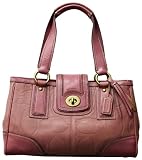 Coach Rose Leather Signature Satchel 12289 B4RO