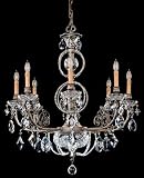 Savoy House Lighting - 2-2436-8-243 - Neoclassic 8 Light Chandelier - Distressed Silver Finish