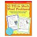 50 Fill-In Math Word Problems - Grades 4-6