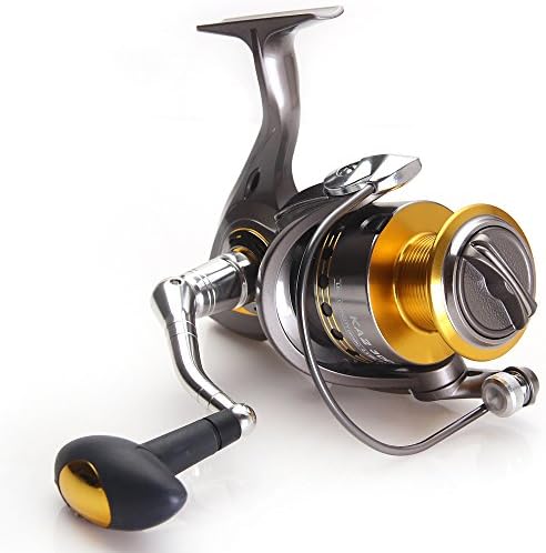 Eveangler Smooth Multi-disk Drag System Spinning Reel Interchangeable Handle Saltwater/Freshwater