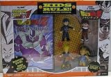 Enlarge toy image: DRAGONBALL Z - KIDZ RULE - EXCLUSIVE 4-PACK - with SS3 GOKU & GOHAN & SS TRUNKS & POLICE GOTEN - Action Figures incl. DVD : COOLERS REVENGE (~ 60 min - RG 1 USA) -