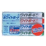シャチハタ アートライン潤芯ホワイトボードマーカー角芯 4色セット K-529/4W