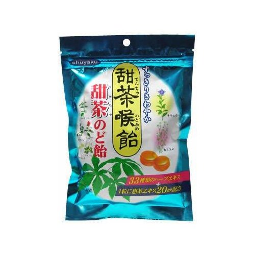 【中薬】 甜茶喉飴 105g x10個（業務用ケース）