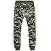 Meilaier Mens Fashion Camouflage Jogging Harem Sweatpants Camo Cargo Pants Cuffed