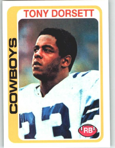 2010 Topps Anniversary Reprints #4 Tony Dorsett - Dallas Cowboys (Rookie Reprint)(Football Cards)