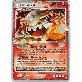 Pokemon Diamond & Pearl Stormfront Single Card Heatran LV. X #97 Holo Rare