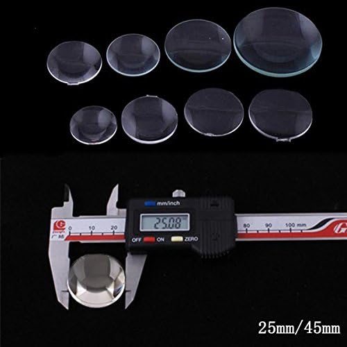 Hunter Optics Google Cardboard Biconvex Lens Set 25 mm Diameter 45 mm Focal Length