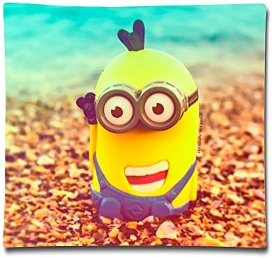 FHY Minions 2-Sides Printing Personalized Custom Cotton Pillow Case 18 "X18 "