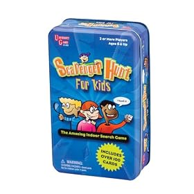 Scavenger Hunt for Kids Travel Tin