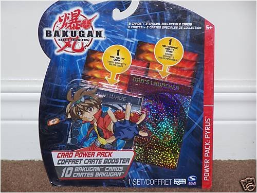 Bakugan Battle Brawlers Card Power Pack - Pyrus