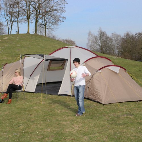 Skandika Tente Turin 12 840 x 720 cm Brun/beige