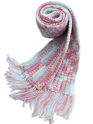 Handmade Acrylic Scarf - Easter in Winter (100% Hand-knitted/women/teens/girls)