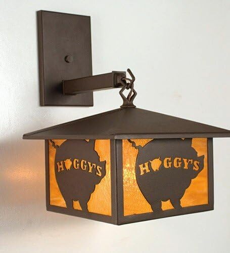 Meyda Tiffany Hoggy's Wall Sconce, MT-19407