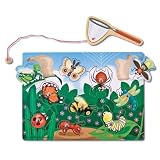 Melissa & Doug Deluxe 10-Piece Magnetic Bug Catching Game ~ Melissa & Doug