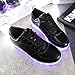 Women LED Light Luminous Sneaker Fluorescence Unisex Athletic Shoes USB Charge