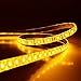 SUPERNIGHT DC12V 5M 16.4Ft Yellow 5050SMD 300LED Waterproof Flexible LED Light Strip lamp White Tape Version