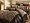 9 Pc. Oversized/Overfilled Chocolat Brown / Gold / Rust Floral Jacquard Comforter Set, Queen