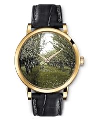 SPRAWL Aanalog Fashion Series Gold Ladies Watches of Genuine Black Leather Strap,Unique Wrist Watch for Women Girls Designed with Donkey in the forest