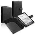 Leather Case for Amazon Kindle 4, Black
