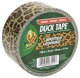 Duck Brand 1407671 Spotted Leopard All Purpose Duck Tape, 6-Roll