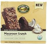 NATURE'S PATH ORGANIC Crunchy Granola Bars, Macaroon Crunch, 7.05-Ounce (Pack of 6)